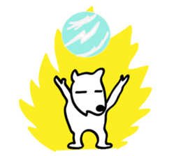 Black Canine sticker #6194017