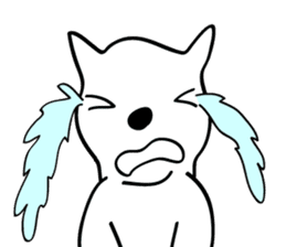 Black Canine sticker #6194019