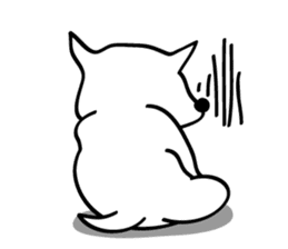 Black Canine sticker #6194022