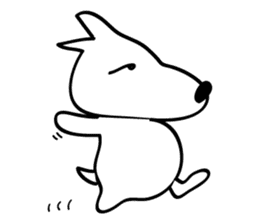 Black Canine sticker #6194026