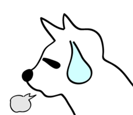 Black Canine sticker #6194033