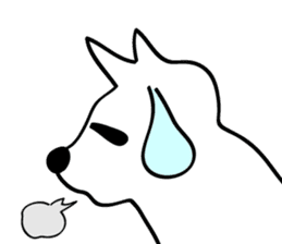 Black Canine sticker #6194033