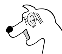 Black Canine sticker #6194037