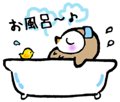 One day of owl sticker #6194049