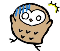 One day of owl sticker #6194053