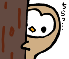 One day of owl sticker #6194071