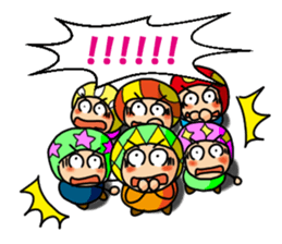 Mushroom brothers "English version" sticker #6194329