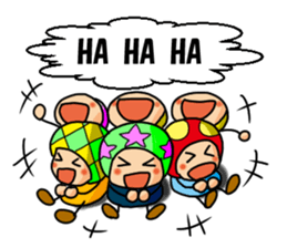 Mushroom brothers "English version" sticker #6194334