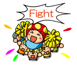 Mushroom brothers "English version" sticker #6194343