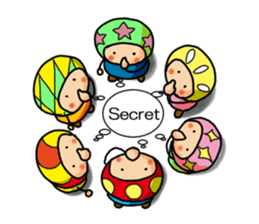 Mushroom brothers "English version" sticker #6194355