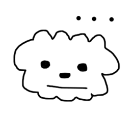 Tomboy life of Bichon Frise "mini" sticker #6194761