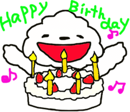 Tomboy life of Bichon Frise "mini" sticker #6194762