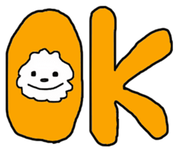 Tomboy life of Bichon Frise "mini" sticker #6194764