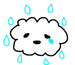 Tomboy life of Bichon Frise "mini" sticker #6194782