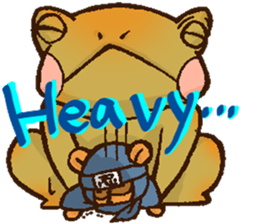 Raccoon dog Ninja ENGLISH sticker #6194843