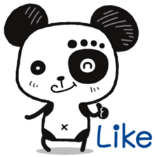 Peejung : Little Panda sticker #6194933