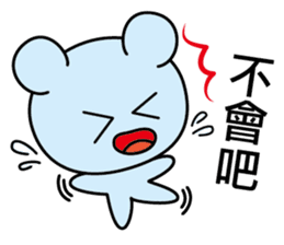 Big Face White Mouse "Shirorin" sticker #6195117