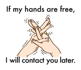 The Hand Hand Hand (Eng Ver.) sticker #6195924