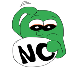 Alien Sometimes animals sticker #6196441