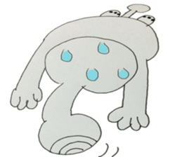 Alien Sometimes animals sticker #6196465