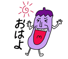 Also do O, Mr. eggplant sticker #6196600