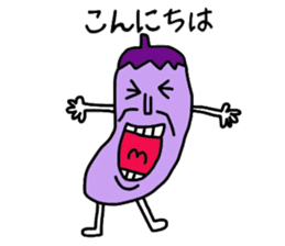 Also do O, Mr. eggplant sticker #6196602