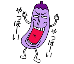 Also do O, Mr. eggplant sticker #6196604