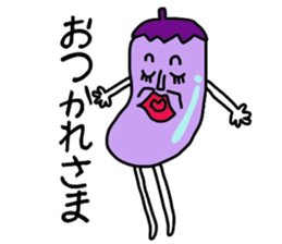 Also do O, Mr. eggplant sticker #6196610