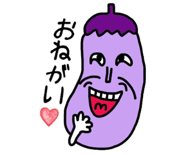 Also do O, Mr. eggplant sticker #6196618