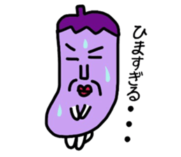 Also do O, Mr. eggplant sticker #6196621