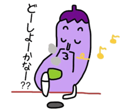 Also do O, Mr. eggplant sticker #6196622