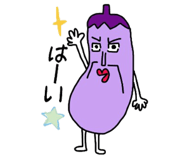 Also do O, Mr. eggplant sticker #6196630