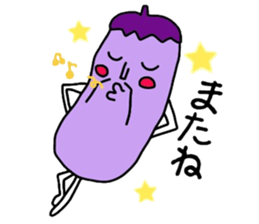 Also do O, Mr. eggplant sticker #6196634