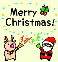 Santa and Reindeer~Christmas stickers~ sticker #6196640