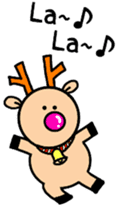 Santa and Reindeer~Christmas stickers~ sticker #6196658