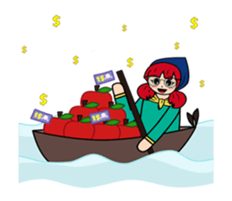 03 : Miss Honeybell's Stories sticker #6196682