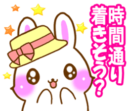 Rabbit and bear Love sticker3 sticker #6197102