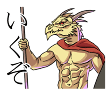 Muscular Animals sticker #6197201