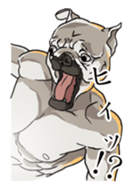 Muscular Animals sticker #6197231