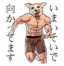 Muscular Animals sticker #6197232