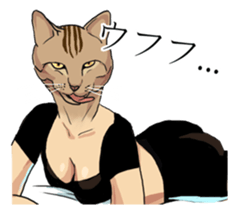 Muscular Animals sticker #6197235