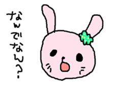 Happy-go-lucky Rabbit sticker #6197388