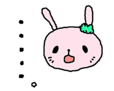 Happy-go-lucky Rabbit sticker #6197392
