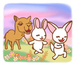 Adventure of Fennec fox ~To the forest~ sticker #6197904