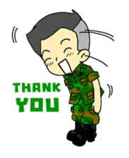 HAPPY SOLDIER (ENGLISH VERSION) sticker #6198003