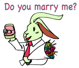 Rabbit uses slang expression. sticker #6198095