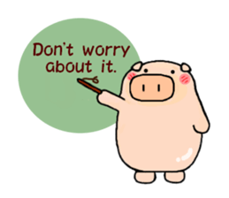 cute animal stickers (pig) sticker #6198657