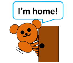 The stretchable bear toy sticker #6198687