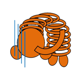 The stretchable bear toy sticker #6198699