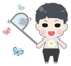 Not one!Nor two!We are three! sticker #6199299